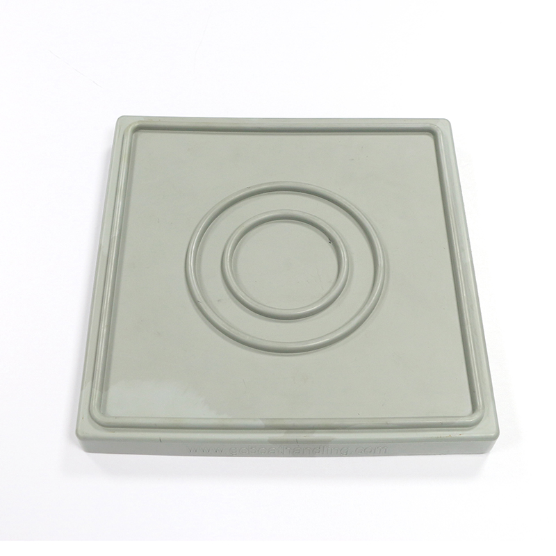 High quality custom rubber grey parts large custom antivibration dampers pads big rubber gaskets